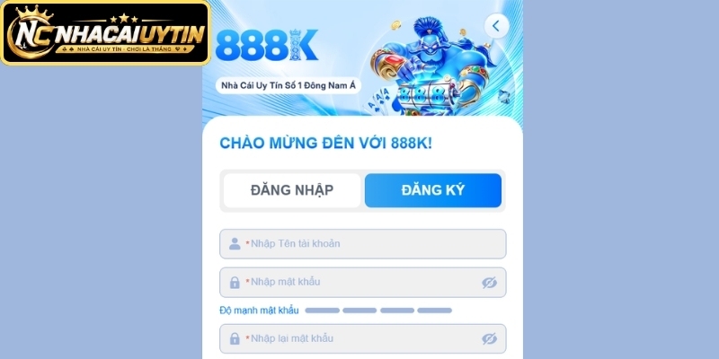 Hướng dẫn đăng ký 888K theo từng bước