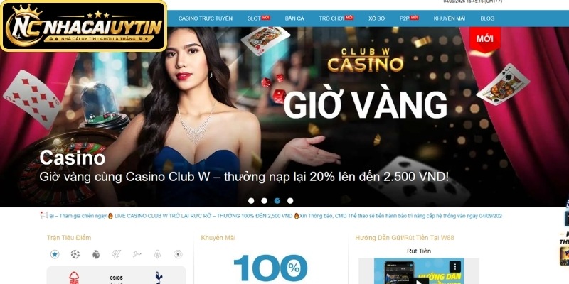 Vài nét chính về nhà cái đẳng cấp 2026 W88